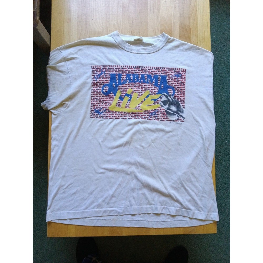 Vintage Alabama Live Concert tee 1988